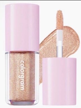 Colorgram Milk Bling Shadow – 07 Pearl Fairy Like – Liquid Glitter Eyeshadow